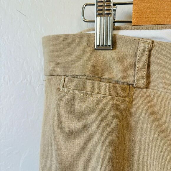 Banana Republic Sloan‎ trousers tan size 2 EUC - Picture 3 of 5